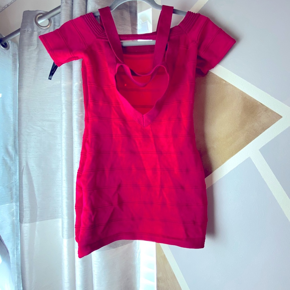 Bebe Pink Dazzling dress!